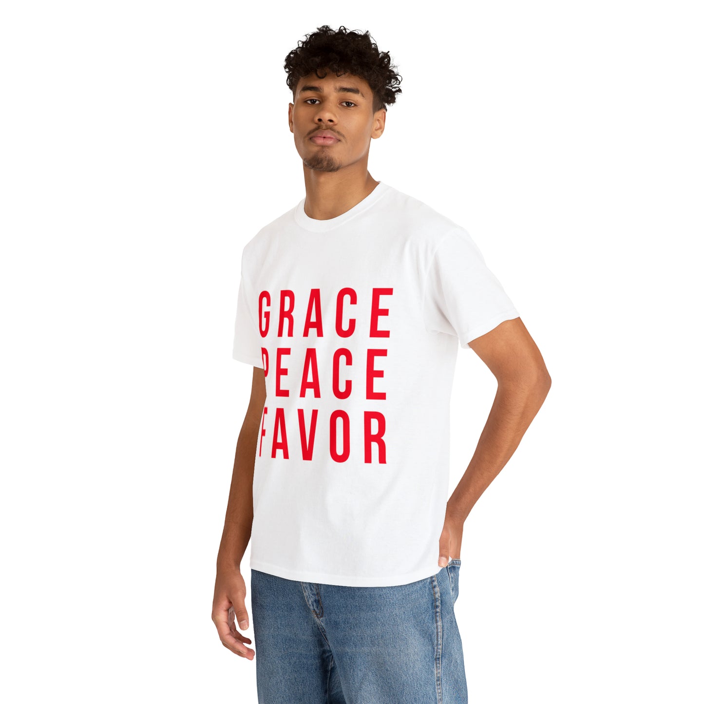“The Inspire Wear” Unisex Heavy Cotton Tee “white” variant