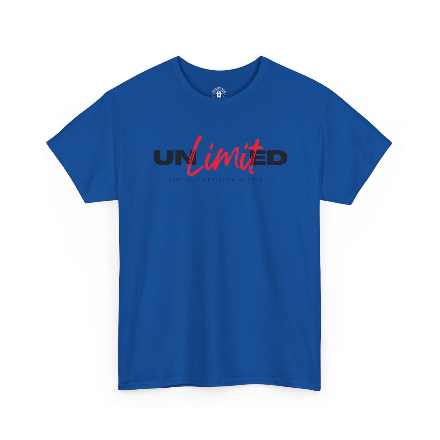 Unlimited (LIMITED crossed out) Graphic Tee — Motivational Casual T‑Shirt