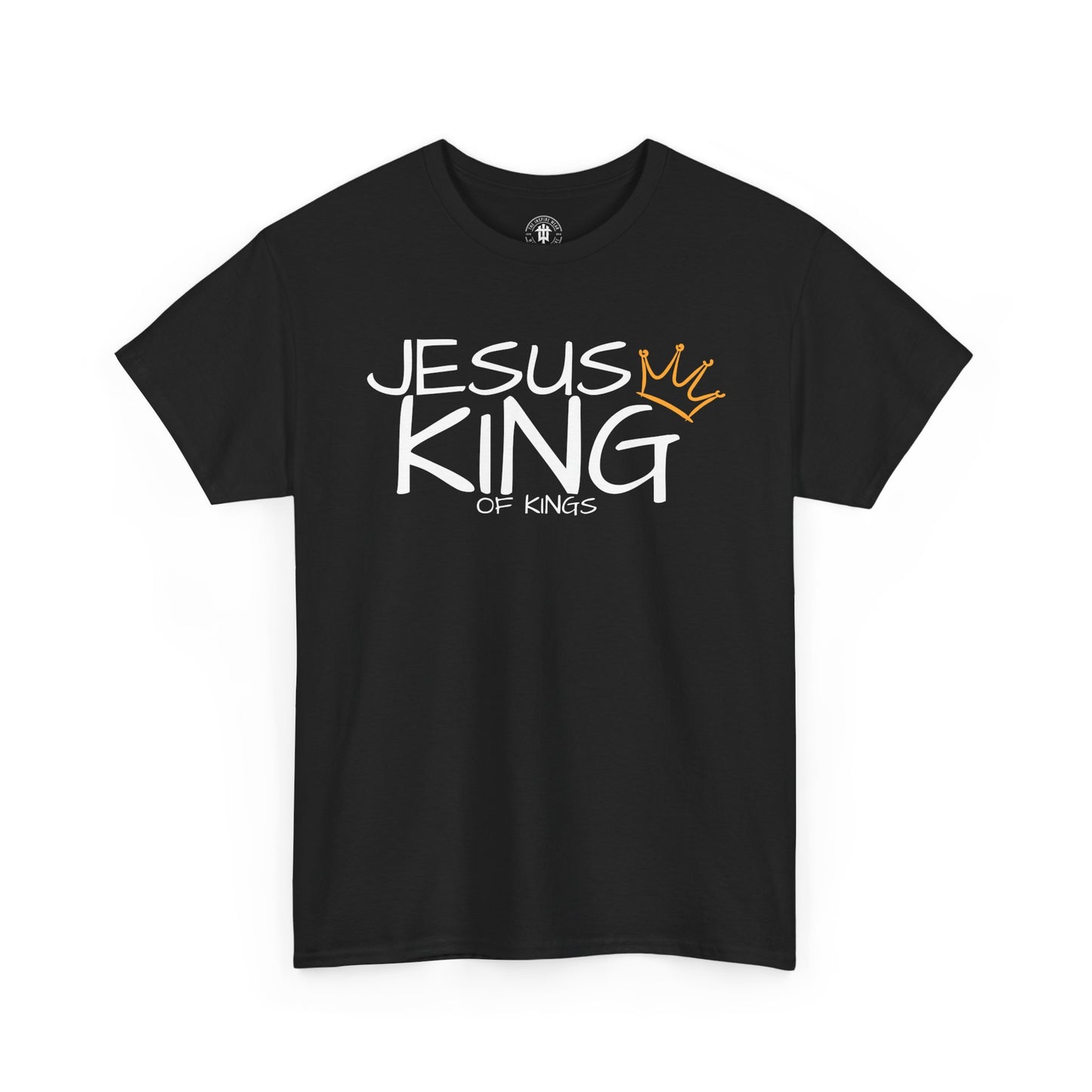 Jesus is King T-Shirt — Lion & Lamb Christian Faith Tee