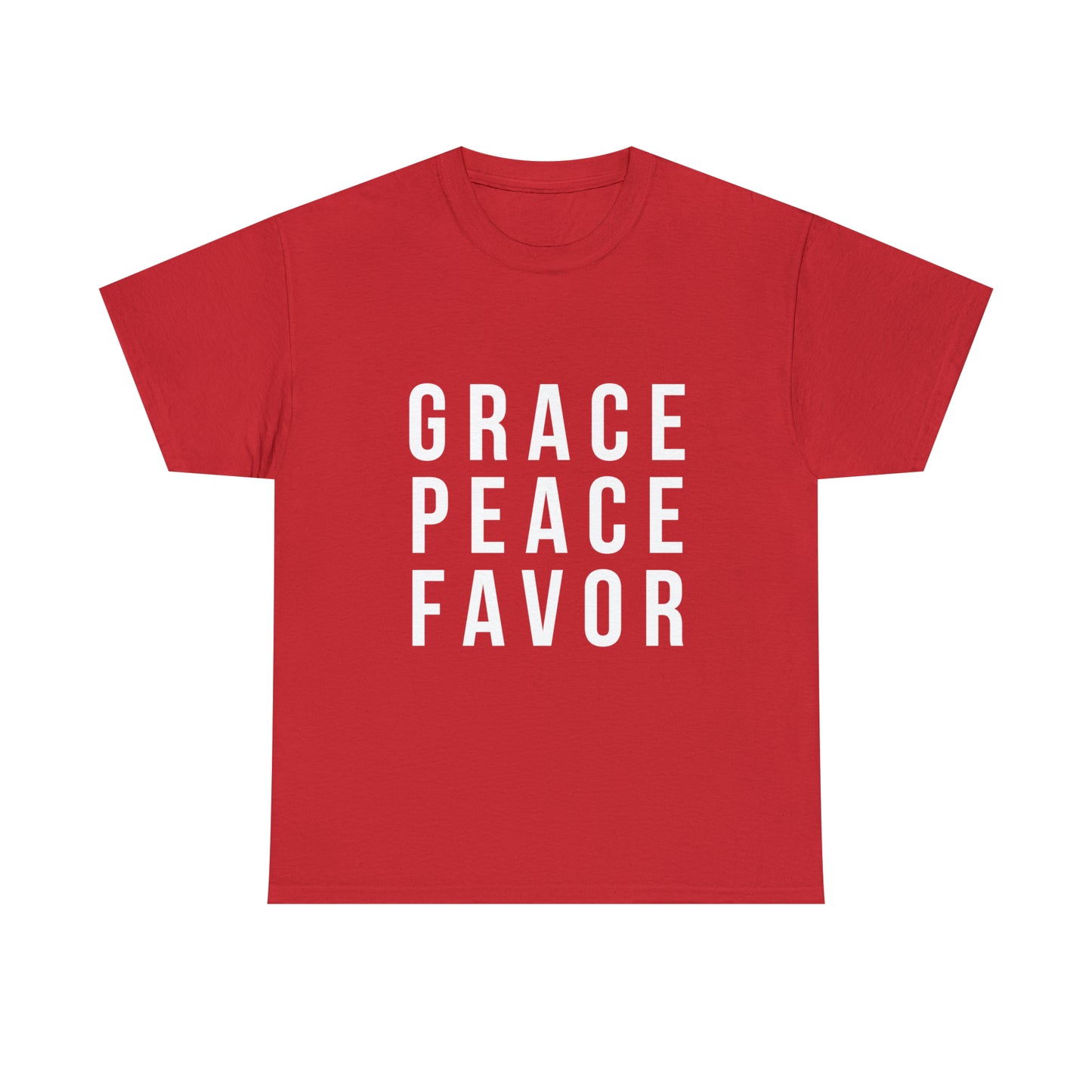 “The Inspire Wear” Unisex Heavy Cotton Tee “Red”