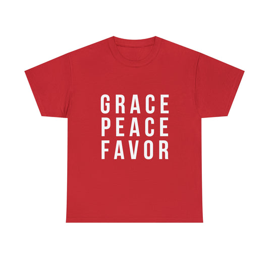 “The Inspire Wear” Unisex Heavy Cotton Tee “Red”