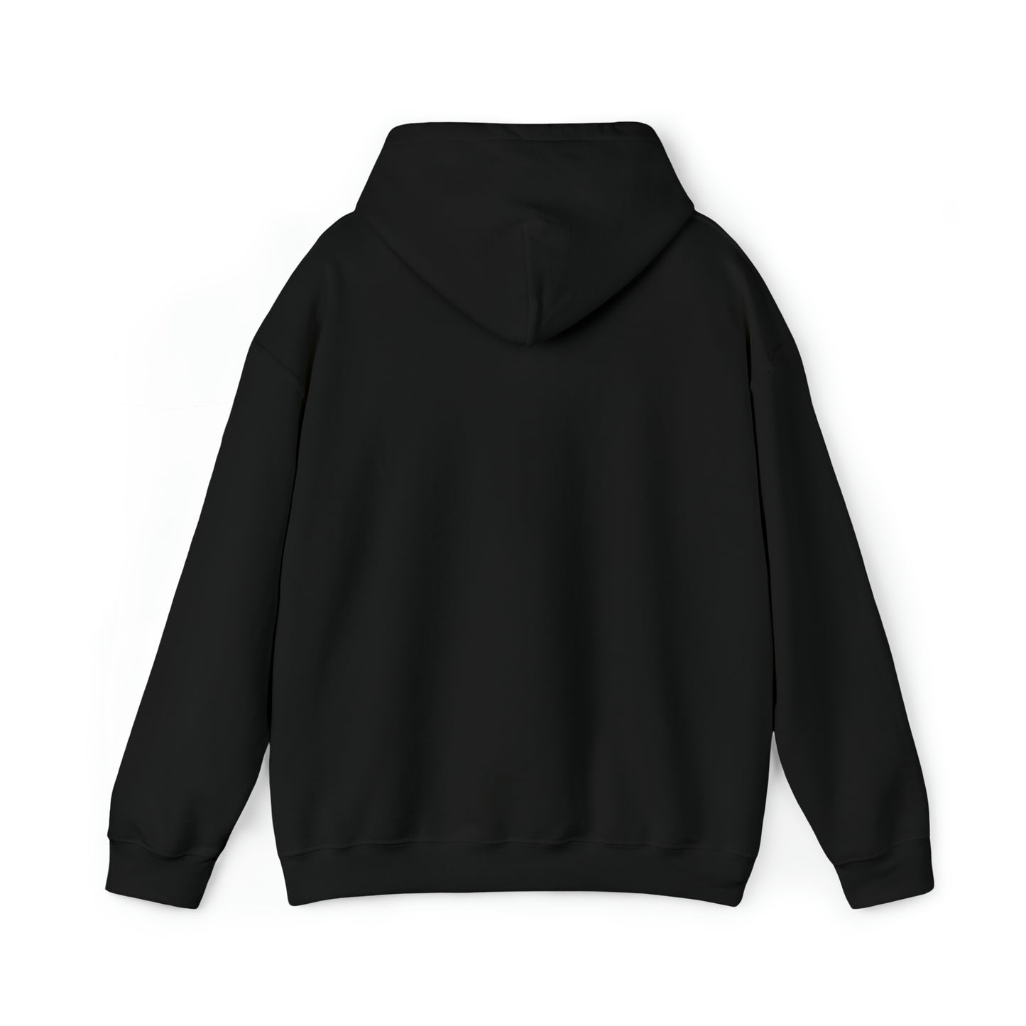 "The Inspire Wear" Hooded Sweatshirt Saved by Grace Red on Black