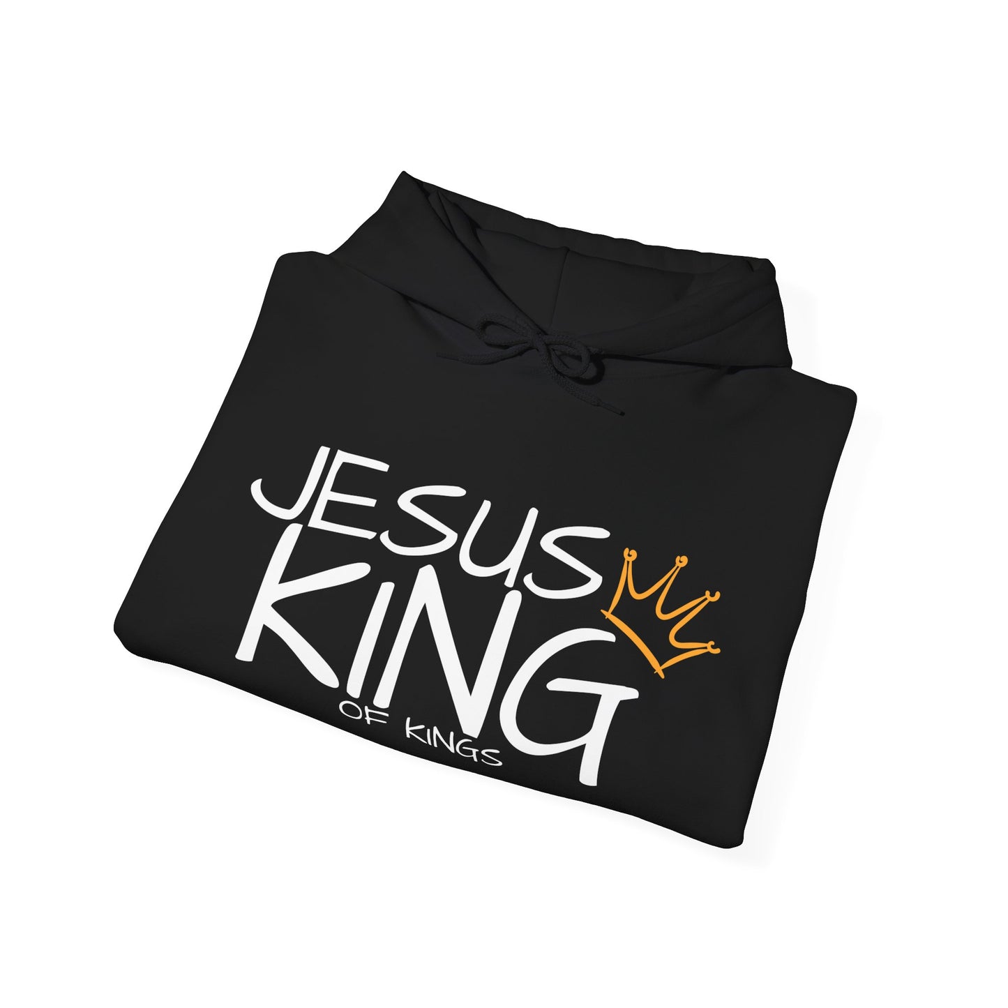 "The Inspire Wear" Hooded Sweatshirt King of Kings "Black"