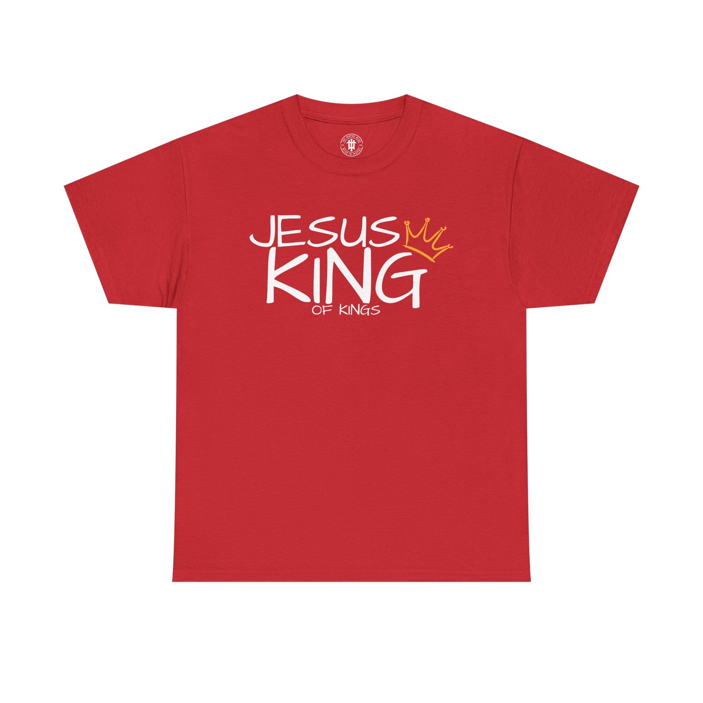 Jesus is King T-Shirt — Lion & Lamb Christian Faith Tee