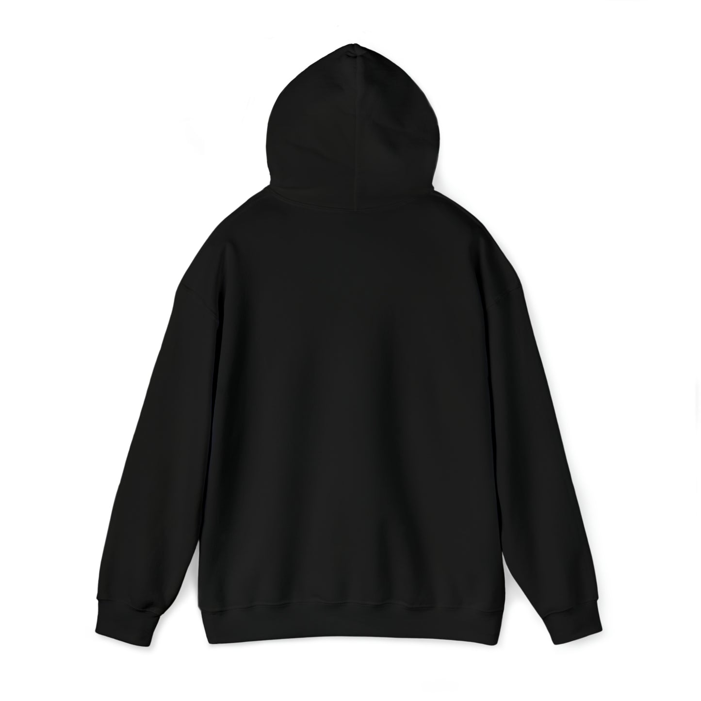 "The Inspire Wear" Hooded Sweatshirt Saved by Grace Red on Black