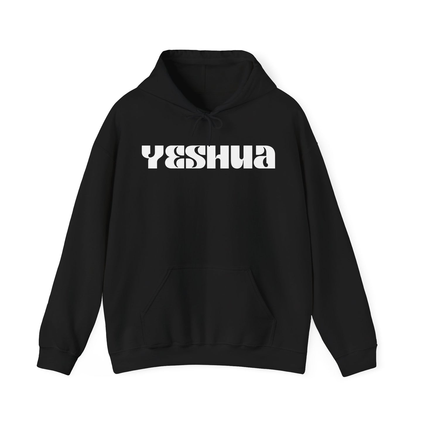 "The Inspire Wear" Hooded Sweatshirt Yeshua "Black"