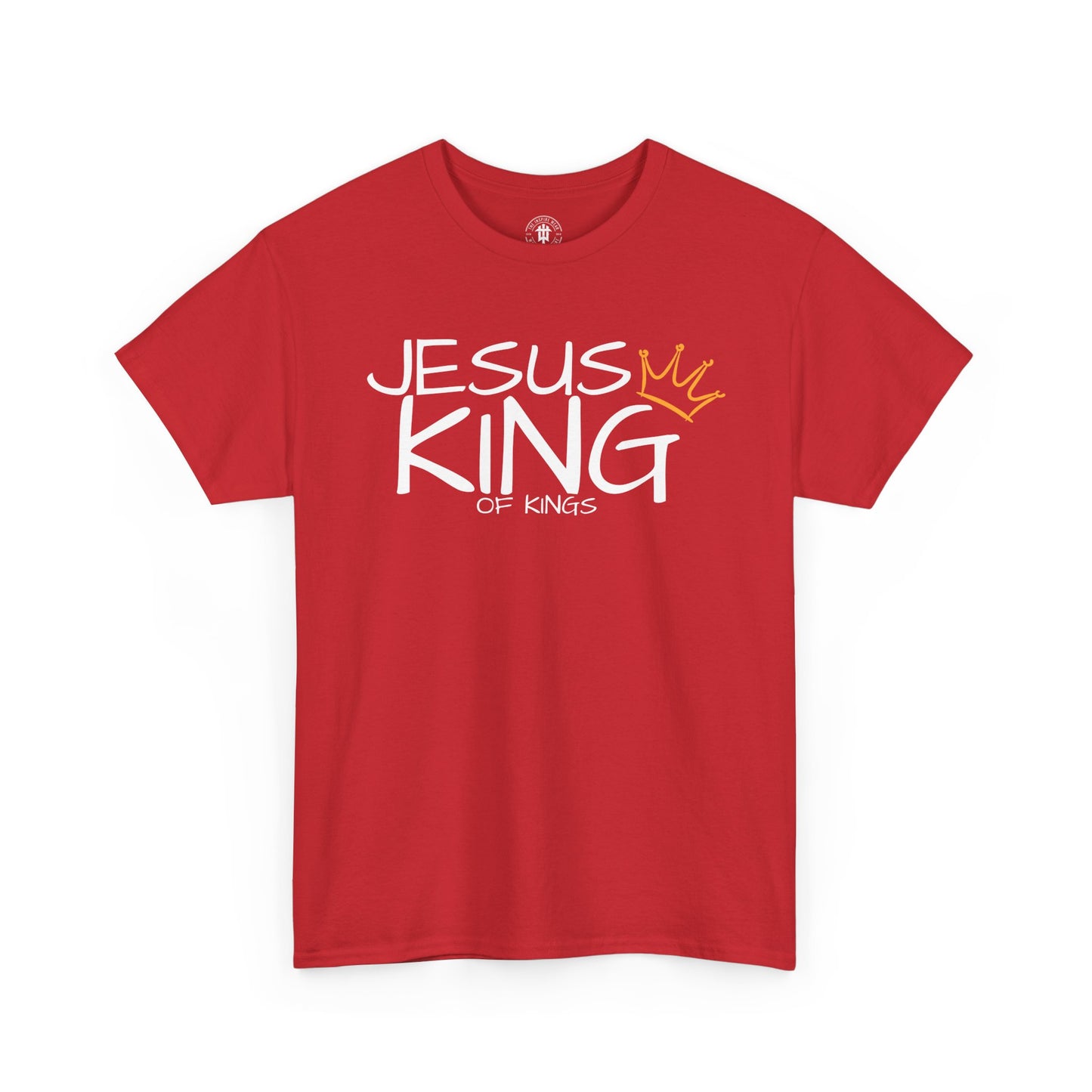 Jesus is King T-Shirt — Lion & Lamb Christian Faith Tee