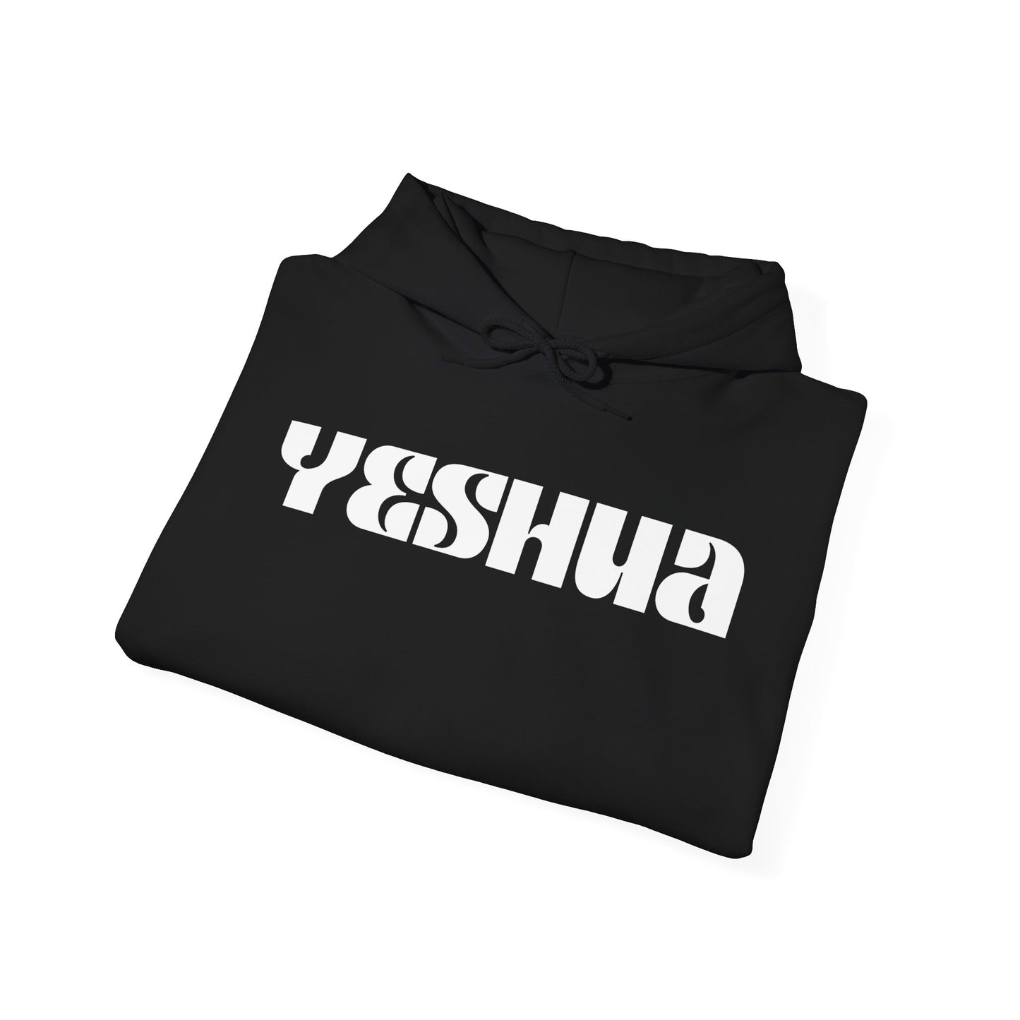 "The Inspire Wear" Hooded Sweatshirt Yeshua "Black"