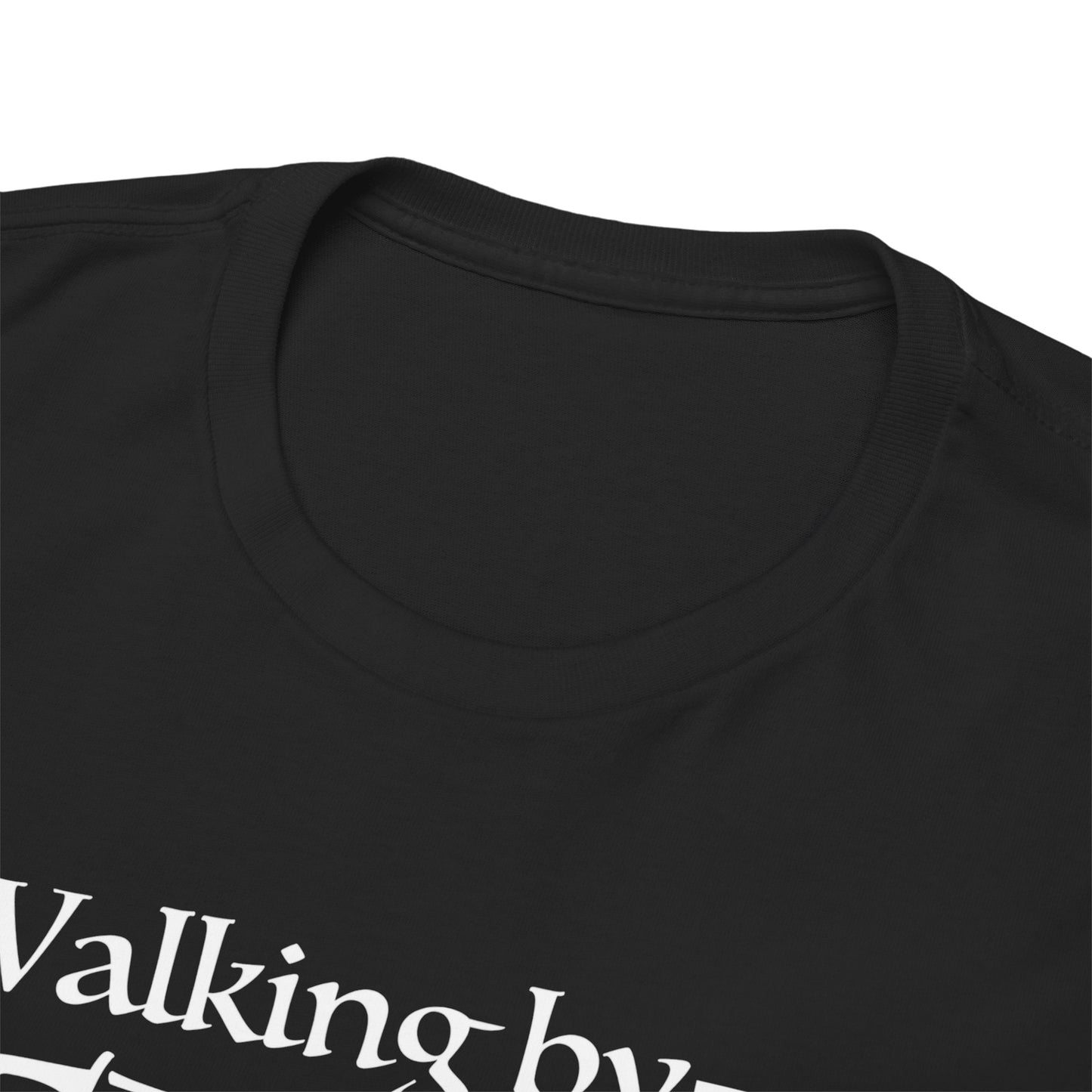 “The Inspire Wear” Unisex Heavy Cotton Tee Walking by Faith”
