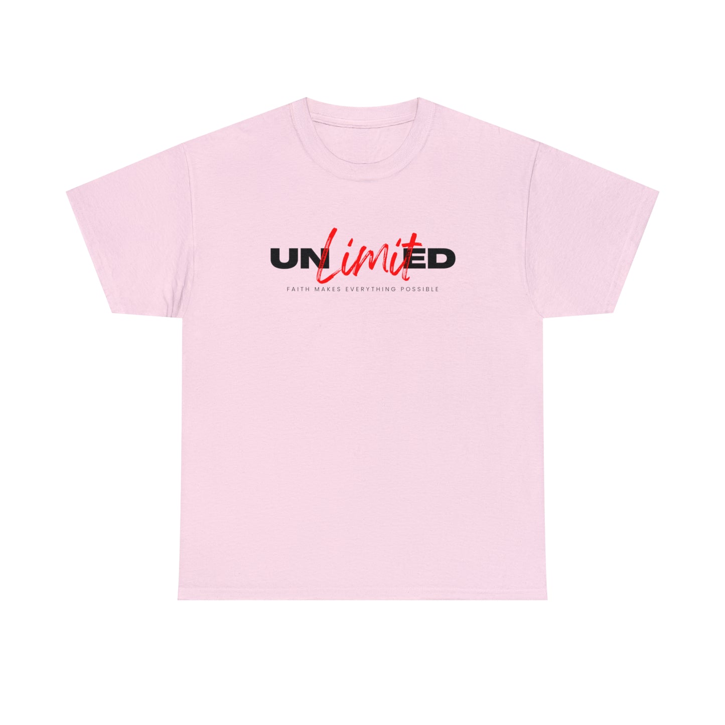 "The Inspire Wear" Unisex Heavy Cotton Tee Variant "UNLIMITED"