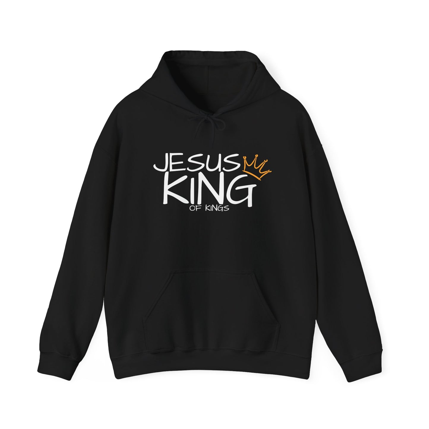 Jesus King Hoodie — Lion & Lamb Christian Pullover