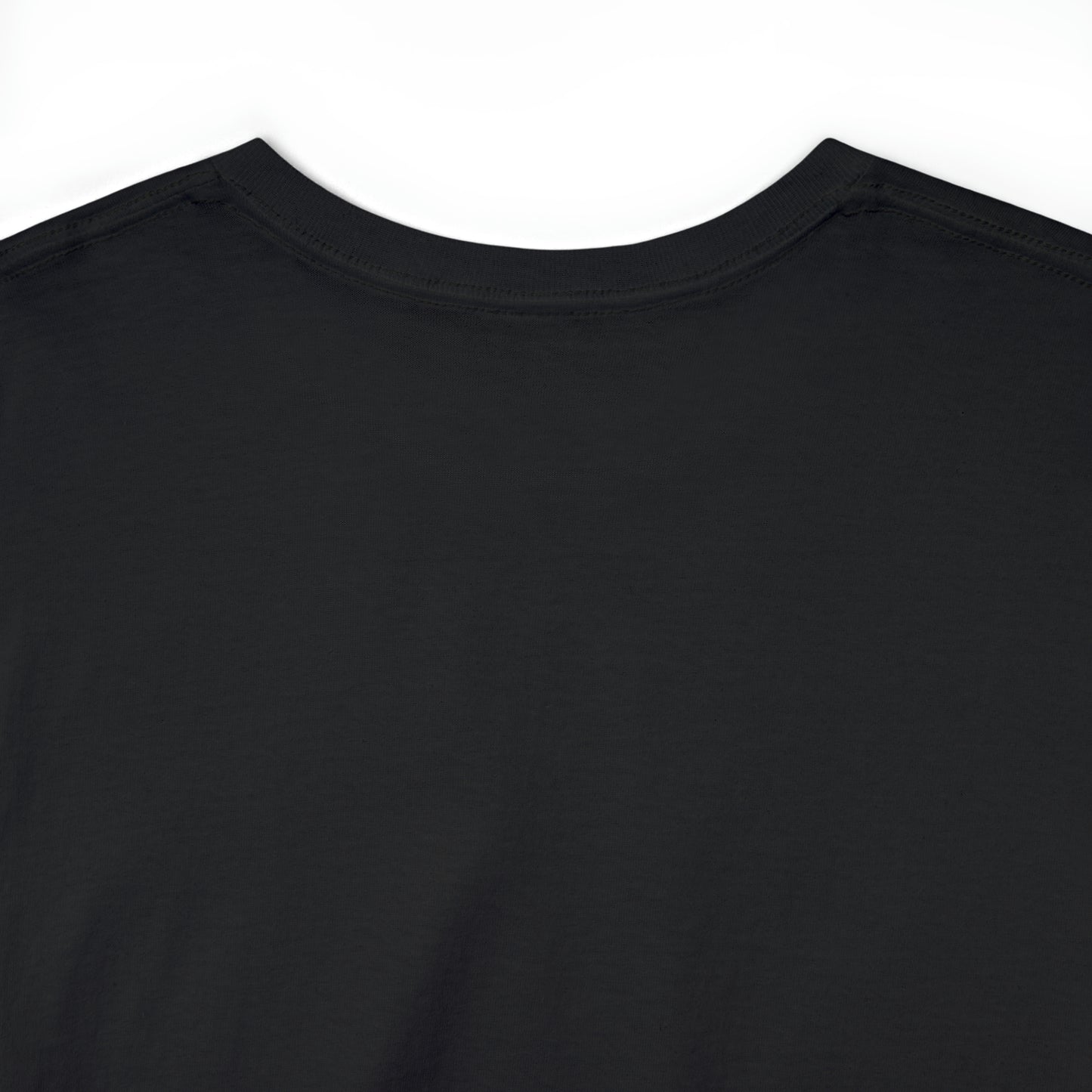 “The Inspire Wear” Unisex Heavy Cotton Tee White on Black