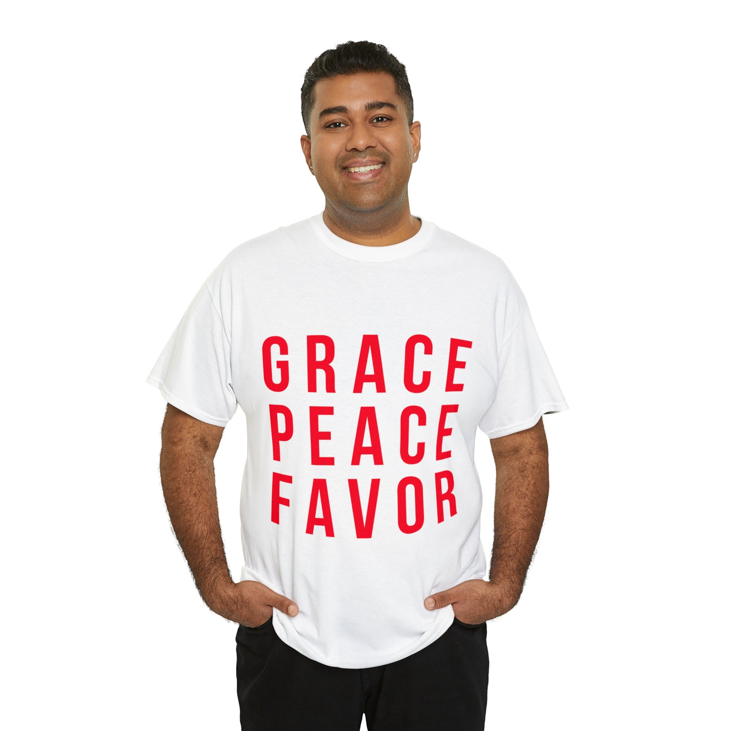 “The Inspire Wear” Unisex Heavy Cotton Tee “white” variant