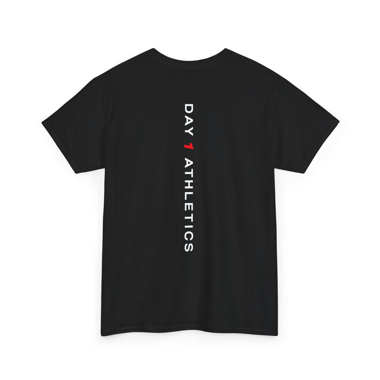 Day 1 Athletics Tee — Minimal Athletic Graphic T-Shirt