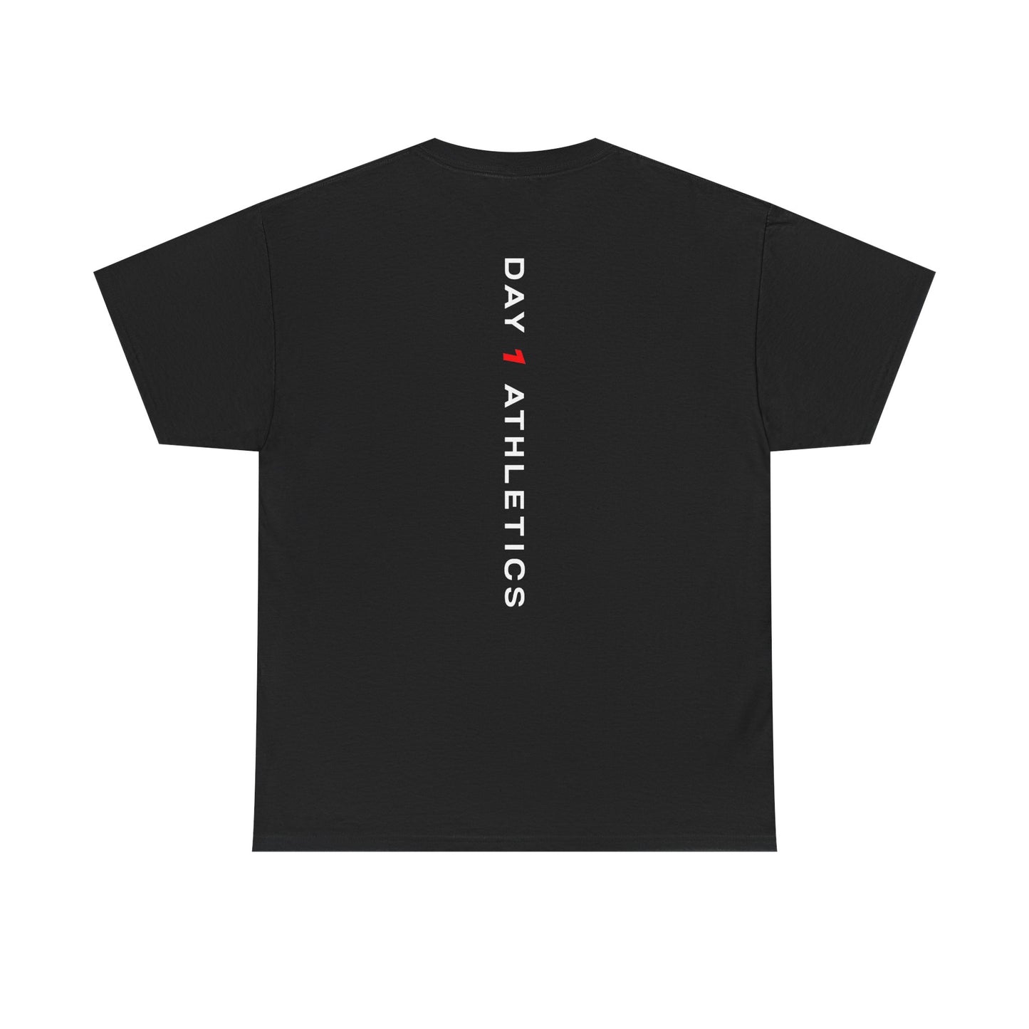 Day 1 Athletics Tee — Minimal Athletic Graphic T-Shirt