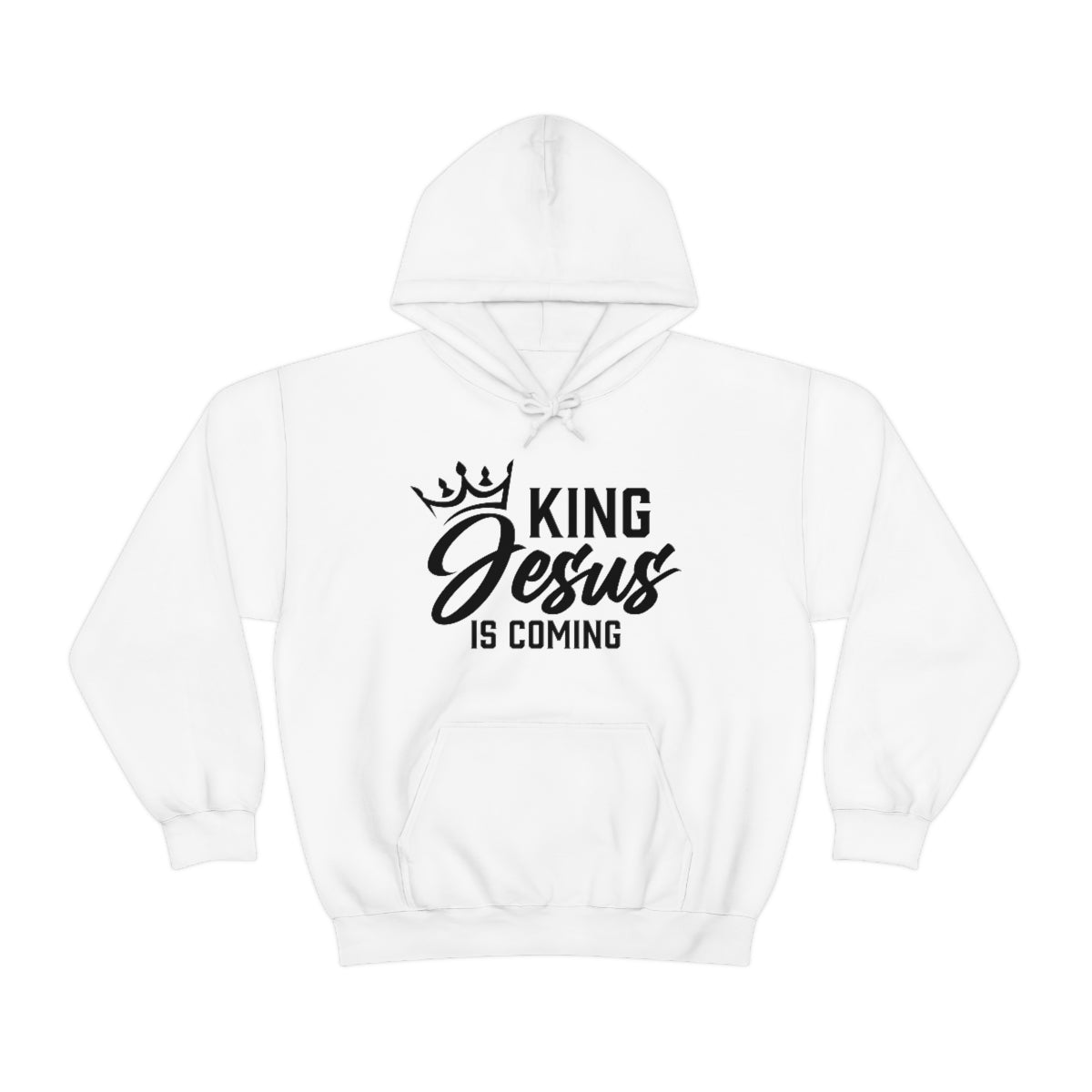 "The Inspire Wear" Hooded Sweatshirt King Jesus "White"