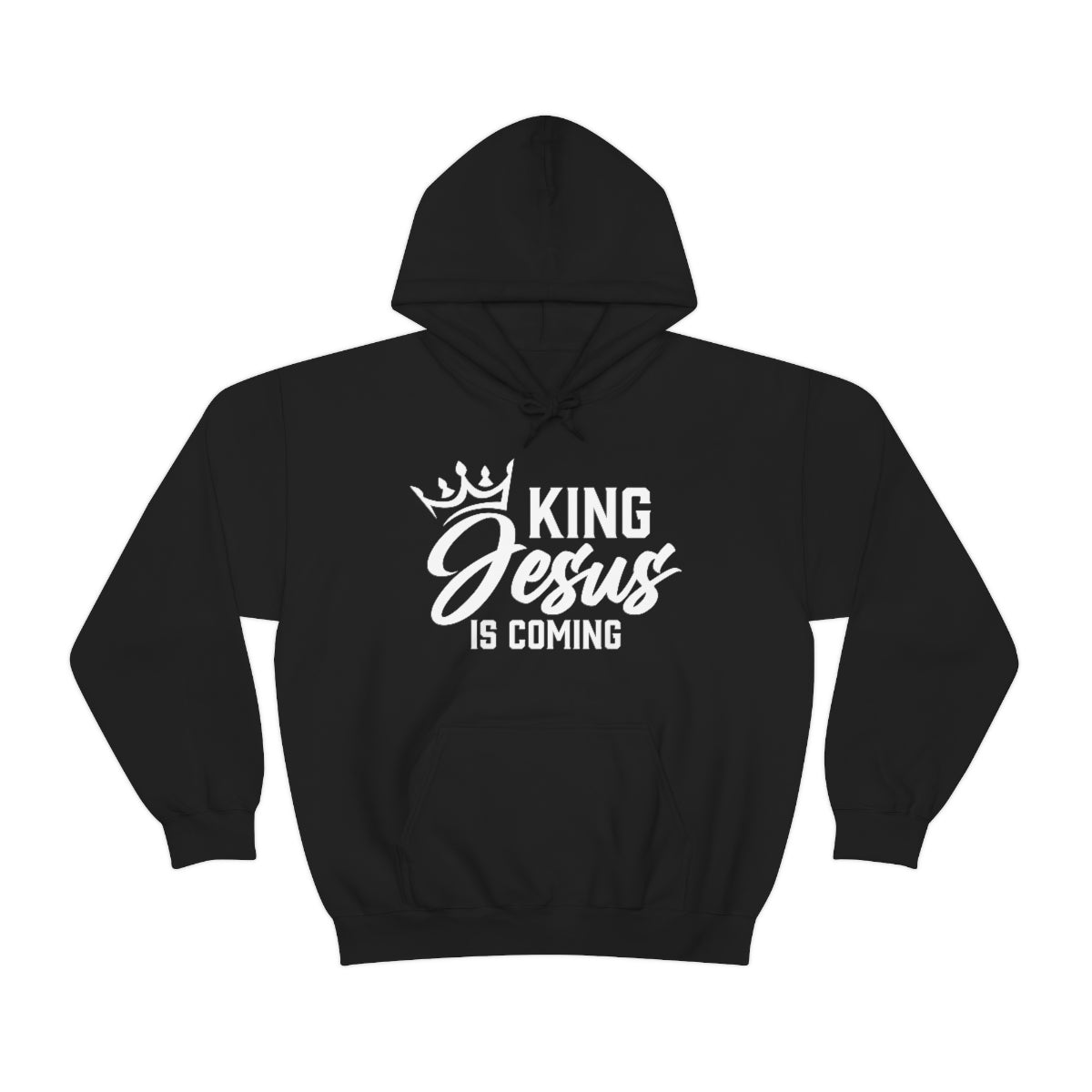 "The Inspire Wear" Hooded Sweatshirt King Jesus "Black" Variant