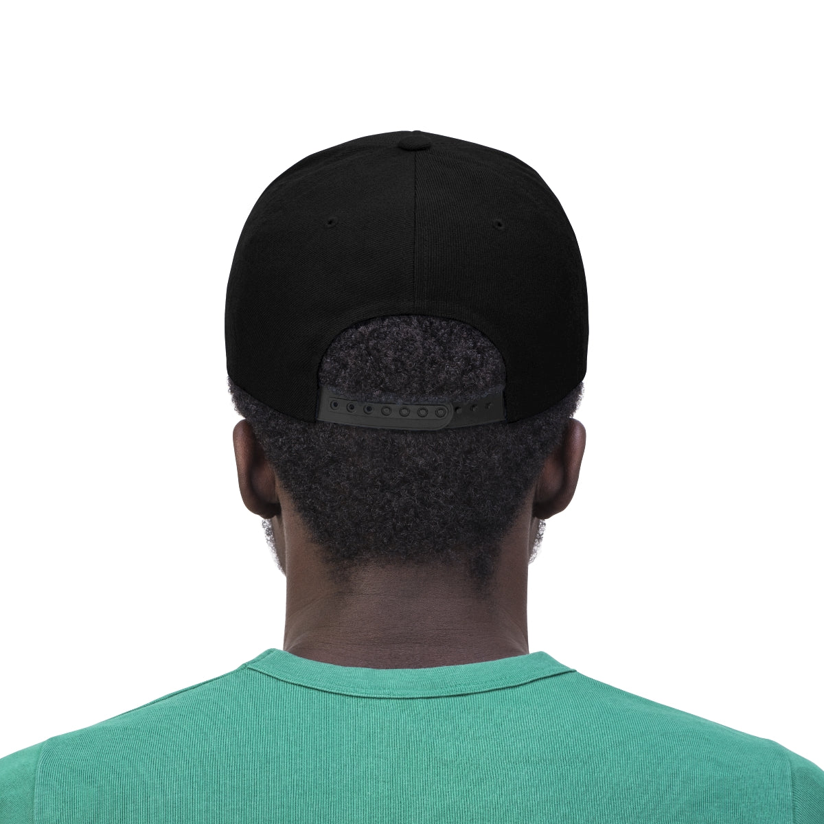 "The Inspire Wear" Unisex Flat Bill Hat "Black"