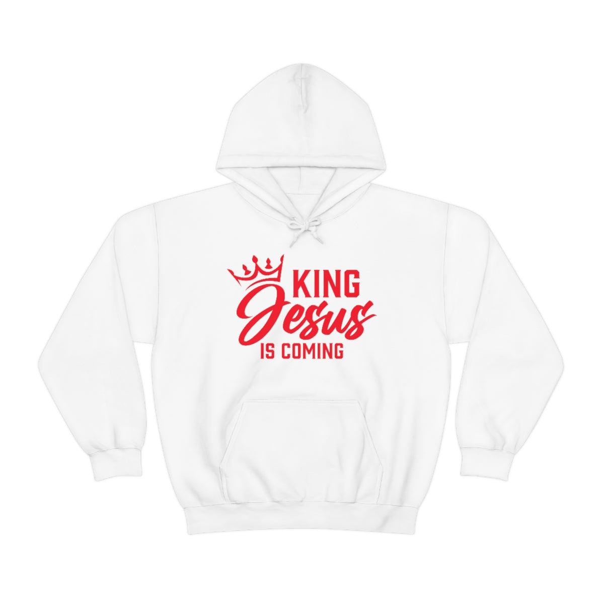 "The Inspire Wear" Hooded Sweatshirt King Jesus "White" Variant