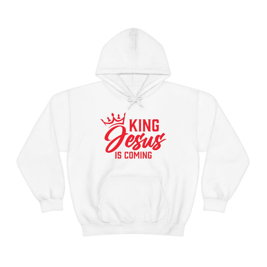 "The Inspire Wear" Hooded Sweatshirt King Jesus "White" Variant