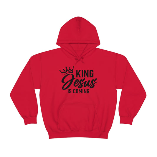 "The Inspire Wear" Hooded Sweatshirt King Jesus "Red" Variant